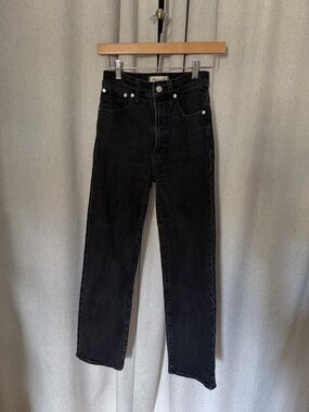 Madewell Black Denim Jeans